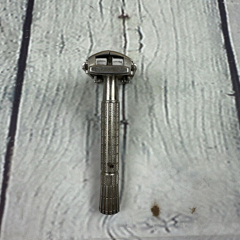 VINTAGE‎ Gillette Safety Razor With Blade - Picture 4 of 9